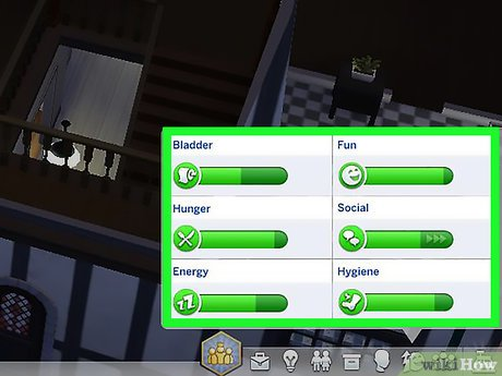 Needs: they're well balanced, and they don't drop too fast (TS1) or too slow (TS3). My sim actually has to eat at least three times a day.