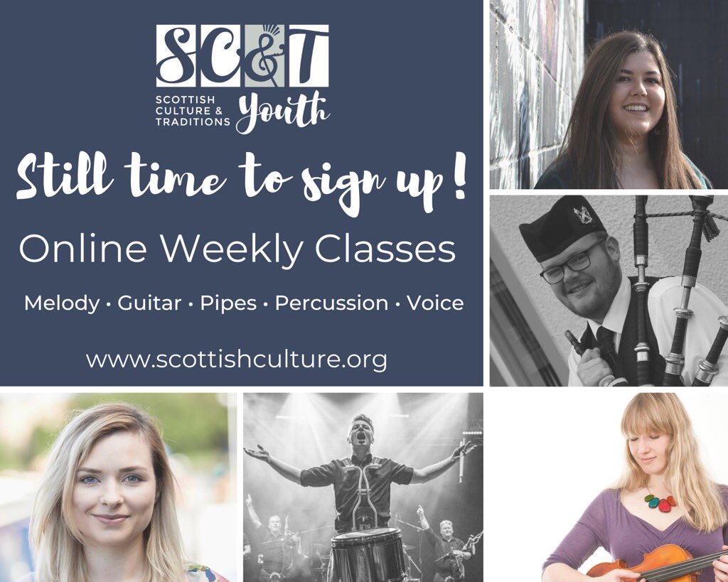 Fantastic opportunity for young people aged 6-26. Top tutor line up and still time to sign up via this link scottishculture.org/youth/.   #Scottish #trad #music