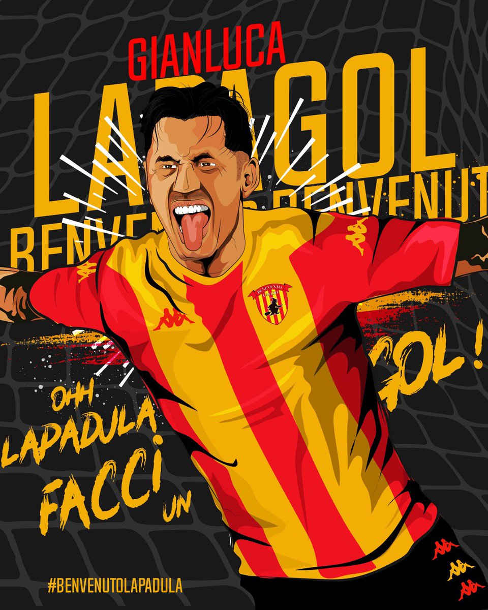 📣 BENVENUTO GIANLUCA💥

🙌🏻 #BENVENUTOLAPADULA #LAPAGOL #ForzaStrega #BeneventoCalcio 

🗞 Leggi il comunicato sul nostro sito ufficiale 
👉🏻 bit.ly/2YXlRNQ