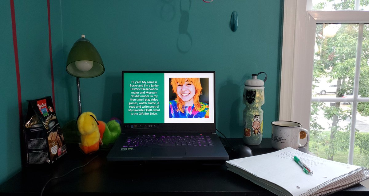 coarumw's tweet photo. Our next staff introduction goes to Bucky! Take a look around Bucky’s home office to learn more about himself and his interests. https://t.co/dKnnHsX7oa