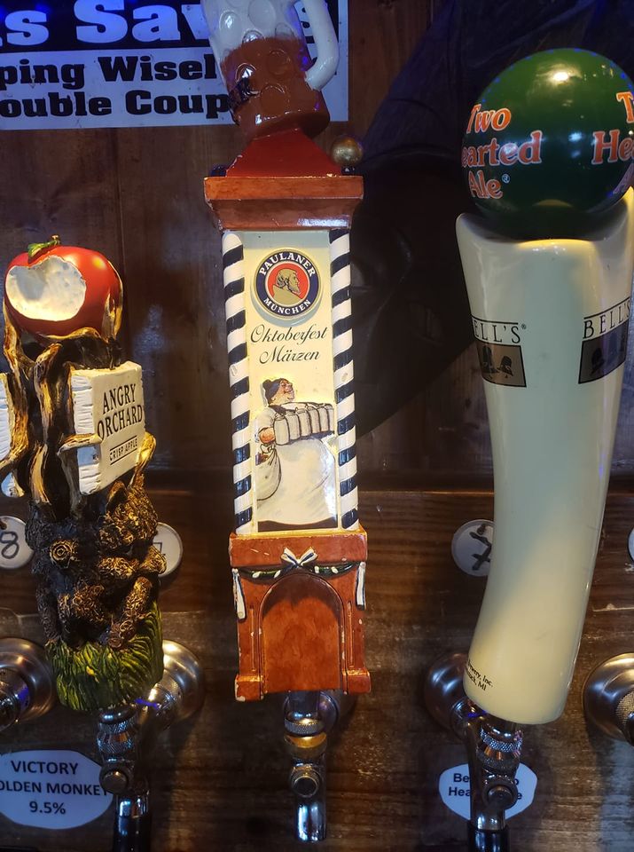 Every year we pre-order one of these. Paulaner Oktoberfest Marzen. One of Pete's personal favorites on tap now upstairs.