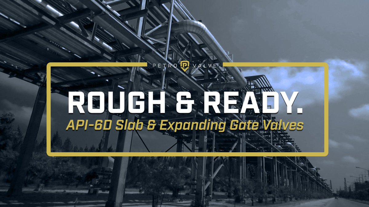 PetroValveInc's tweet image. Pipeline strong. Meet the API-6D slab and expanding gate valves that are rough and ready for anything.

Shop online: bddy.me/3hRmr7q

#API6D #GateValve #Pipeline #Midstream