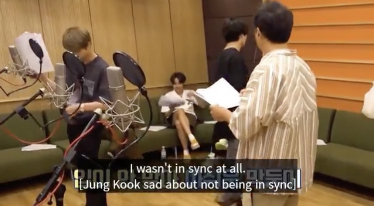 it's the little things really, just more of yoongi's kind reassurances that jungkook's doing well