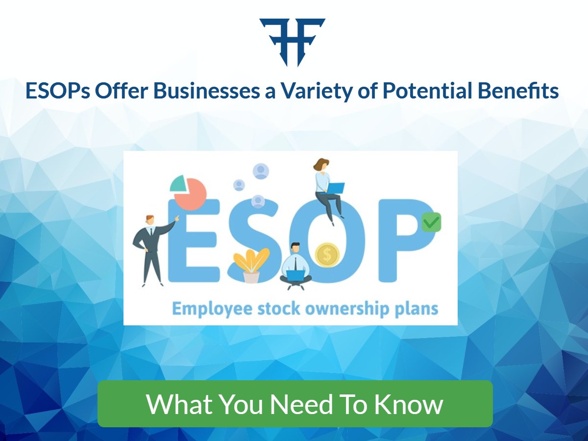 FHFnews's tweet photo. Wouldn’t it be great if your employees worked as if they owned the company? An Employee Stock Ownership Plan (ESOP) could make this a reality. Click here to learn more...https://t.co/CUVkoRBli2 https://t.co/Q4DBGT46Ib