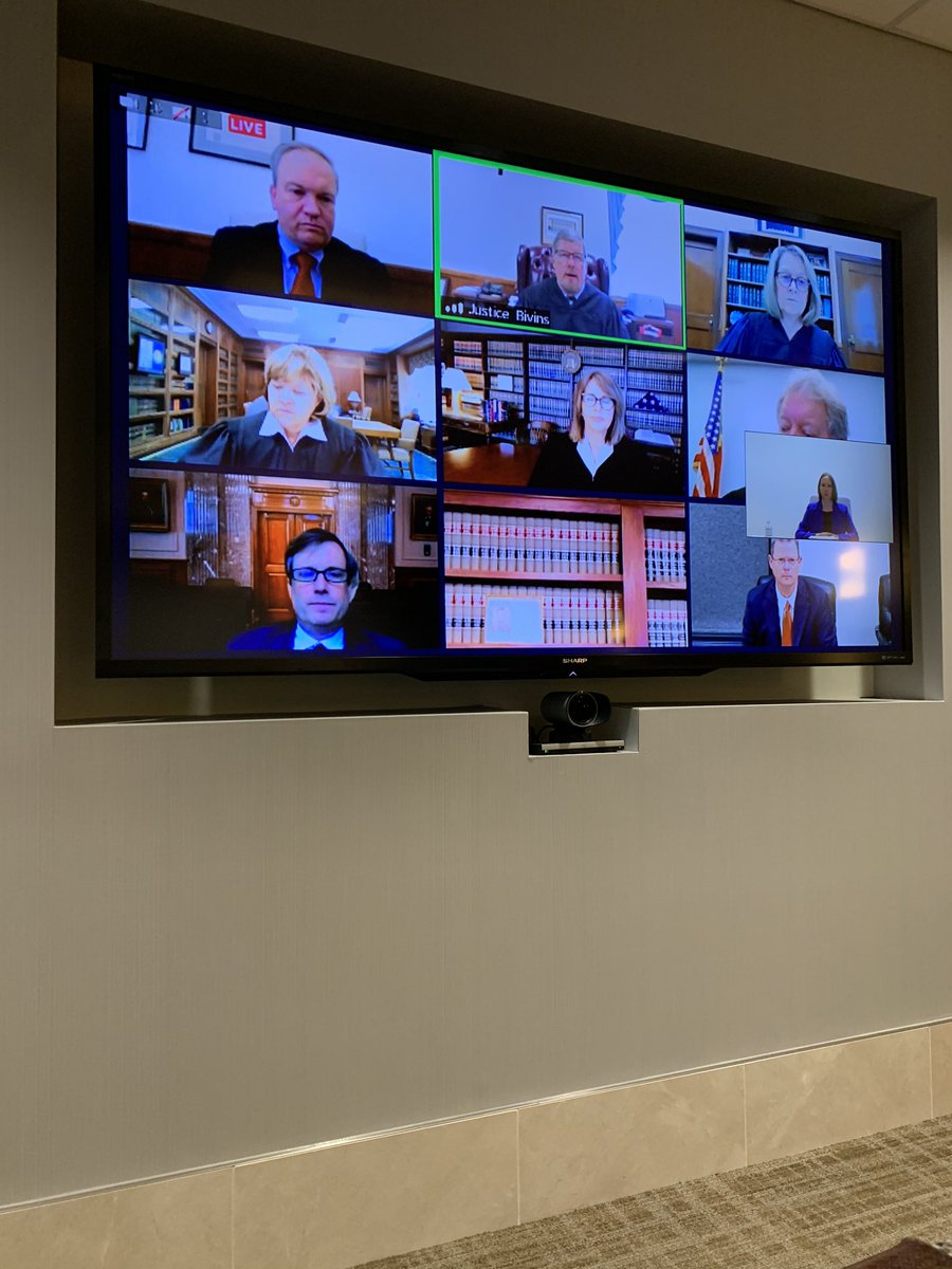 Humbled to get sit in on a very important <a href="/TNSupremeCt/">Tennessee Supreme</a> case about insurance agents today. Thank you to <a href="/TeamAPCIA/">American Property Casualty Insurance Association</a> <a href="/TNFarmBureau/">Tennessee Farm Bureau Federation</a> <a href="/Butler_Snow/">Butler Snow LLP</a> for all your hard work on this. Anxiously awaiting the opinion. #tncourts #tnsupremecourt #insurancelaw @insurors