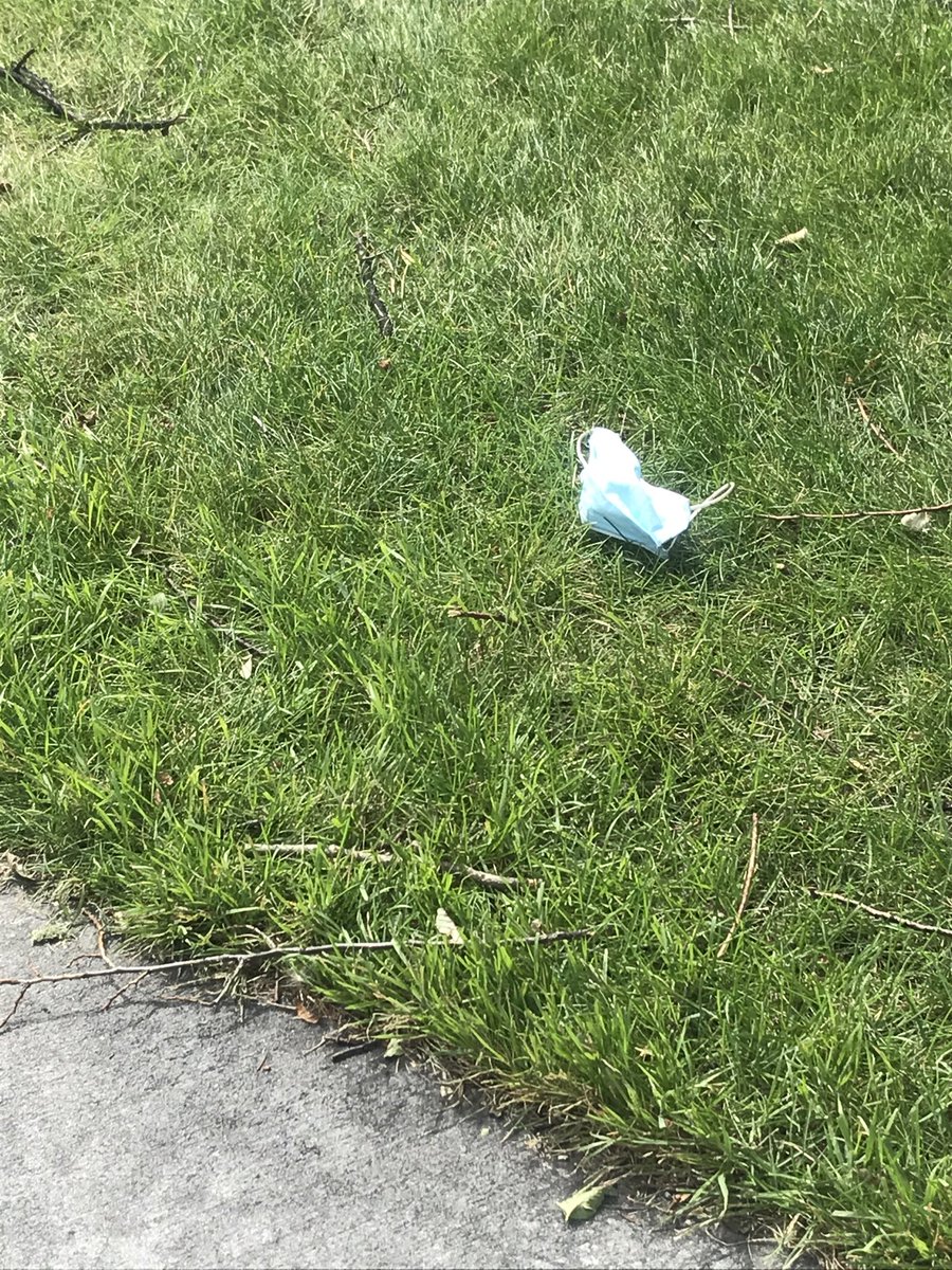 ElizabethMarum's tweet photo. This is littering with attitude #MTState. We can do better, @MSUBobcats #MaskUpMT https://t.co/XpcMokfQy3
