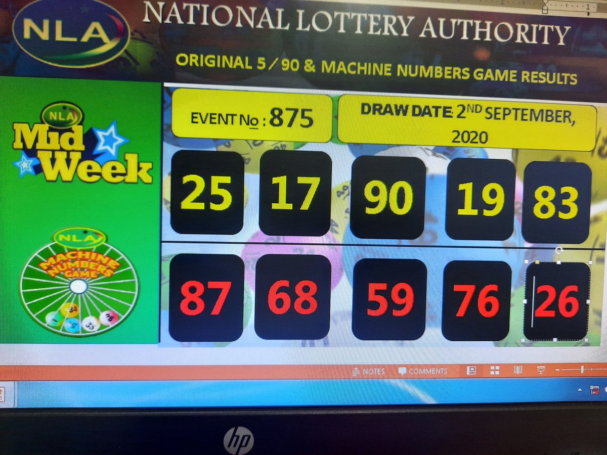 nla lotto result for today