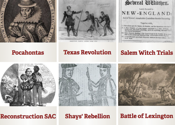 InquiryGroup's tweet photo. Student materials for our Reading Like a Historian lessons for U.S. history from the Colonial Era to Reconstruction are now available as fillable PDFs. More coming soon! https://t.co/u6YwyjW0D5 https://t.co/cg0EG2eDjW