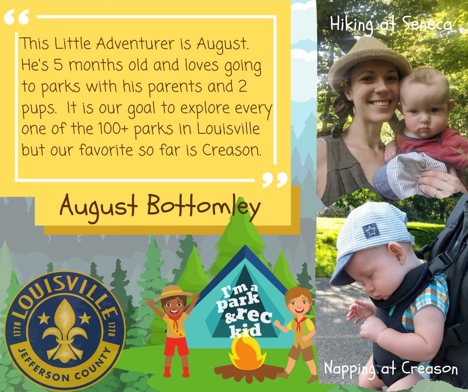 Louisville Parks and Recreation on Twitter "Our Park & Rec Kid today