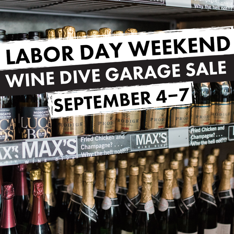 Lake bound? Camping? Staying home? Whatever your plans are for Labor Day, make sure to stock up on wine with our kickass garage sale deals on bottles of wine, cases, and more!
📍 Houston at Washington Ave.: (713) 880-8737
📍 San Antonio at The Quarry: (210) 444-9547