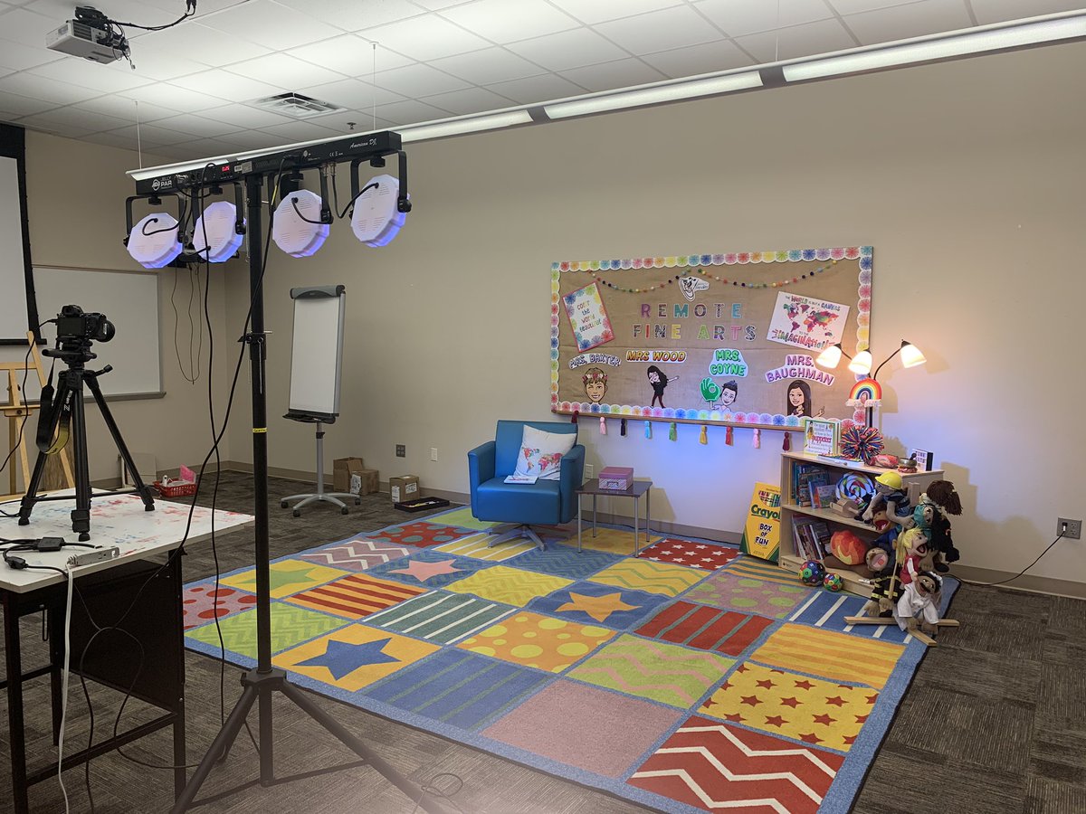 The “Alamo Room” at KellerISD Education Center now ...Remote Fine Arts Center Stage. So impressive! <a href="/KISDFineArts/">Keller ISD Fine Arts</a>