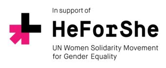 HeForShe - a solidarity campaign for gender equality initiated by UN Women. Its goal is to engage men and boys as agents of change for the achievement of gender equality and women’s rights, by encouraging them to take action against inequalities faced by women and girls.