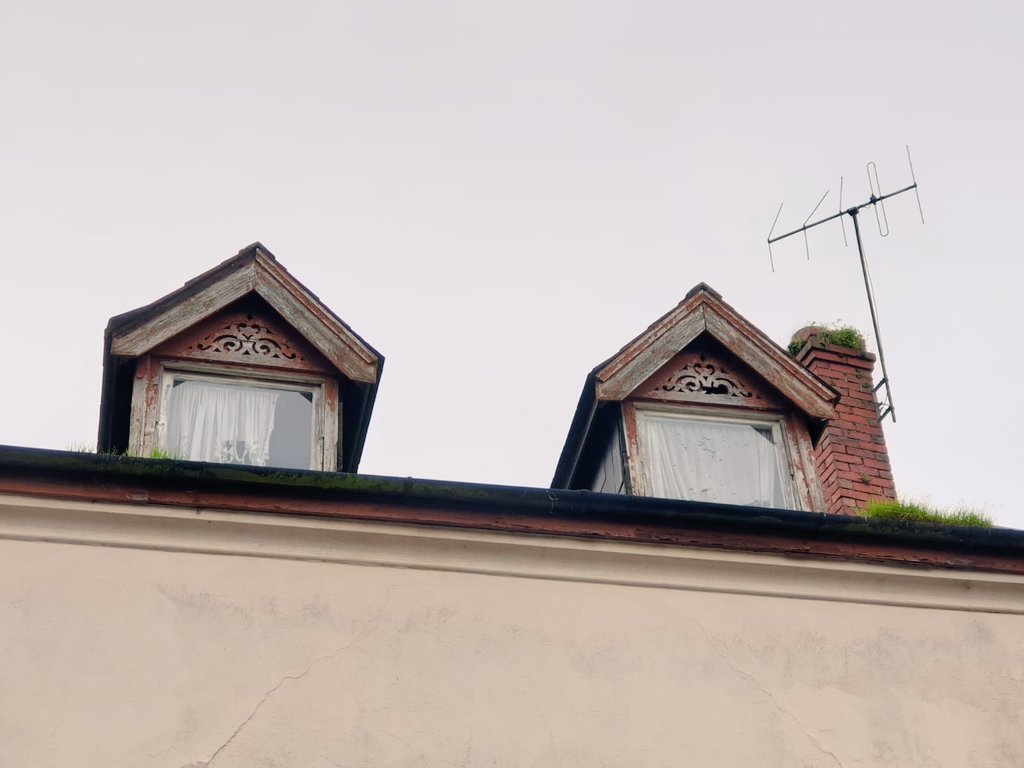 posted this character empty property's neighbour earlier in the thread, check out the lovely window features overheadshould be someone's home, workspace, great central location too  #Cork #housingforall  #dereliction  #regeneration  #not1home  #socialcrime