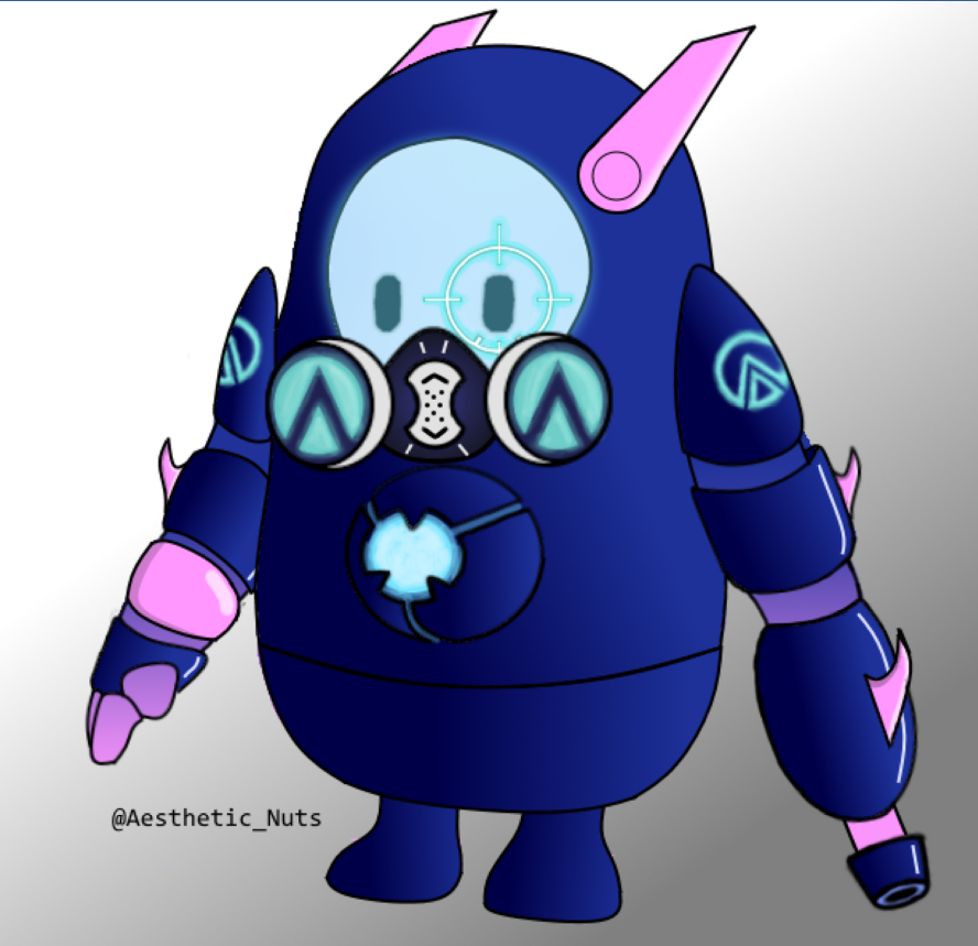 AestheticNuts's tweet photo. The last picture is a back design. I hope everyone likes my design and I hope I'll get a chance at winning @aimlab @FallGuysGame  #fallguys #aimlab https://t.co/AAuSmEKeEI