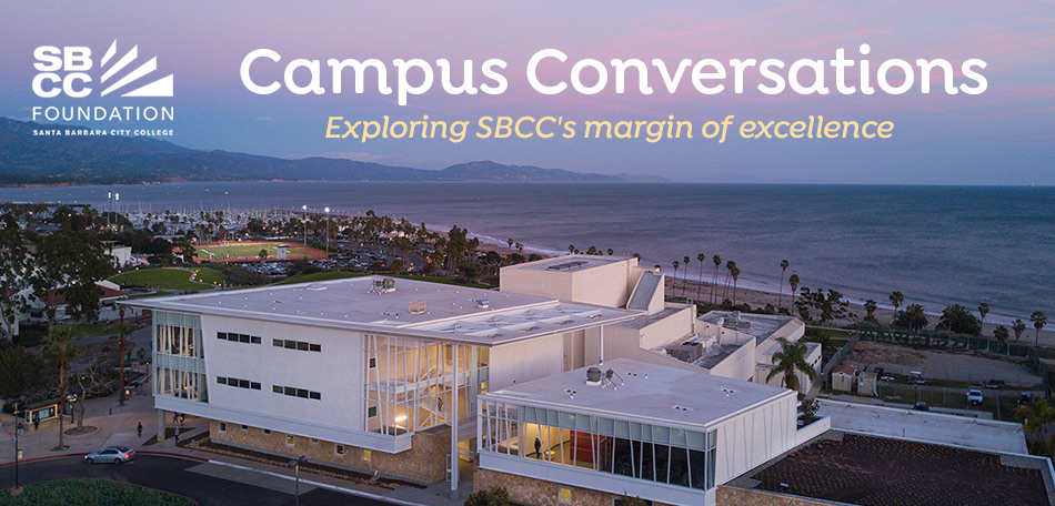 Foundation4SBCC's tweet photo. join us on Thursday, 9/3 at 4:00 p.m. for "SBCC Jazz at the Cutting Edge" with acclaimed SBCC Music faculty members Tony Ybarra and Jim Mooy! 🎷🎹🎼🎸🎻 
It's the first of the newly rebranded Campus Conversations hosted by the SBCC Foundation. Register: https://t.co/0lOl9zXTQe https://t.co/hcCYfuC2aV