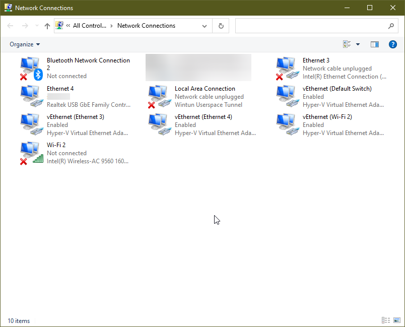 stevedrz's tweet photo. #wintip #nettip To QUICKLY get to your network adapters in Windows, go to the Start menu, type ncpa.cpl and hit enter. You'll get to the old control panel menu in record time!
For the geeks: ncpa = Network Control Panel Applet. cpl = Control Panel. https://t.co/tQAUx0As1e