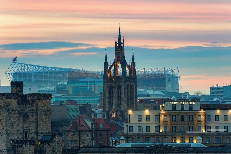 Two cathedrals, one very special city, our city! #NUFC