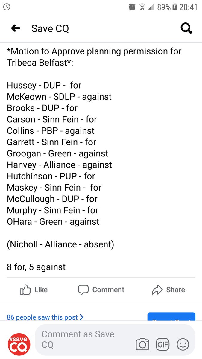 SaveCQBelfast's tweet image. 