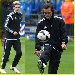 Action and Temporary Emergency Accommodation Mullingar (TEAM). In 2014, Niall organized a charity all-star football match at Leicester City King’s Stadium. Niall was team manager and Louis, Harry and Liam were all team members. In 2016, Niall organized a charity golfing event