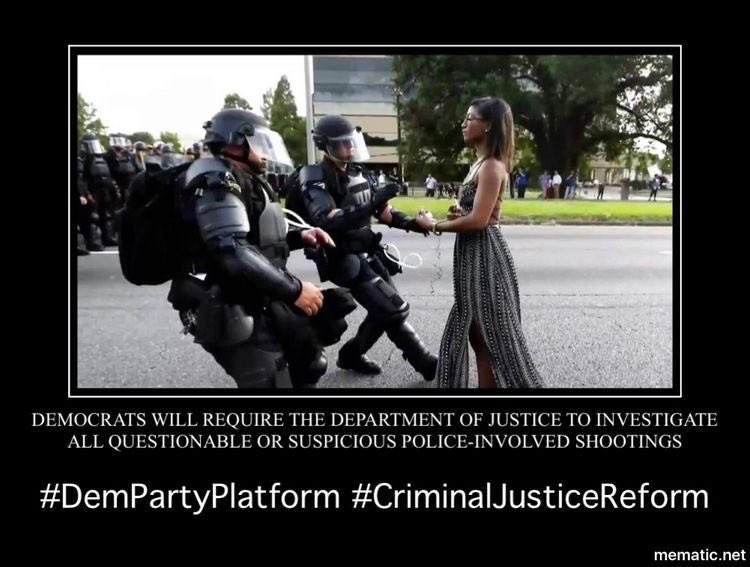 It is unacceptable that Black parents must have “the talk” w/their children to try to protect them from the very police officers who are supposed to be sworn to protect &serve them &that more than 1,000 ppl 1/4 of them Black, have been killed by police every year since 2015.7/16