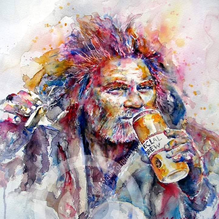 instagram.com/p/B8ExMxpB-w9/… portrait painting in watercolour