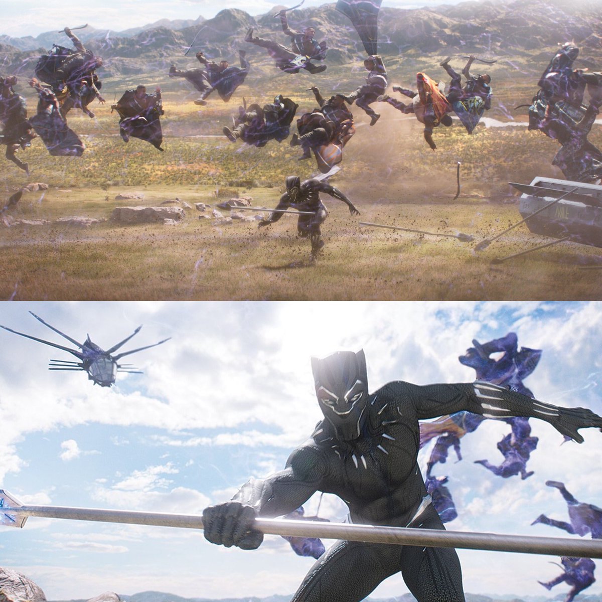 BattlesPodcast's tweet photo. A new and very special episode is up. This is our BnB tribute to Chadwick Boseman. Any inappropriate comments will earn you a block. No joke. This one is for you, King TโChalla. #blackpanther #marvel #restinpowerchadwick #wakandaforever #ChadwickForever
#battlesandbanterpodcast https://t.co/RNZFjwVsNm