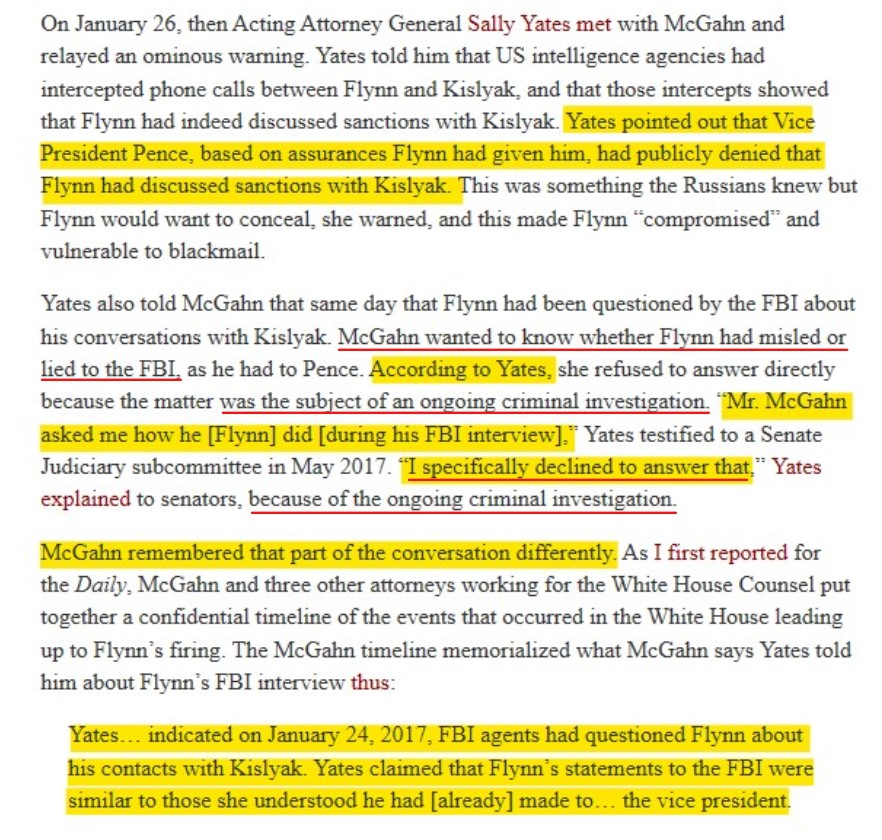 With that in mind, read this carefully….The only investigation that I'm aware of regarding Flynn-Russia was CFH/CrossFire Razor which  @sidneypowell1 told us they kept open