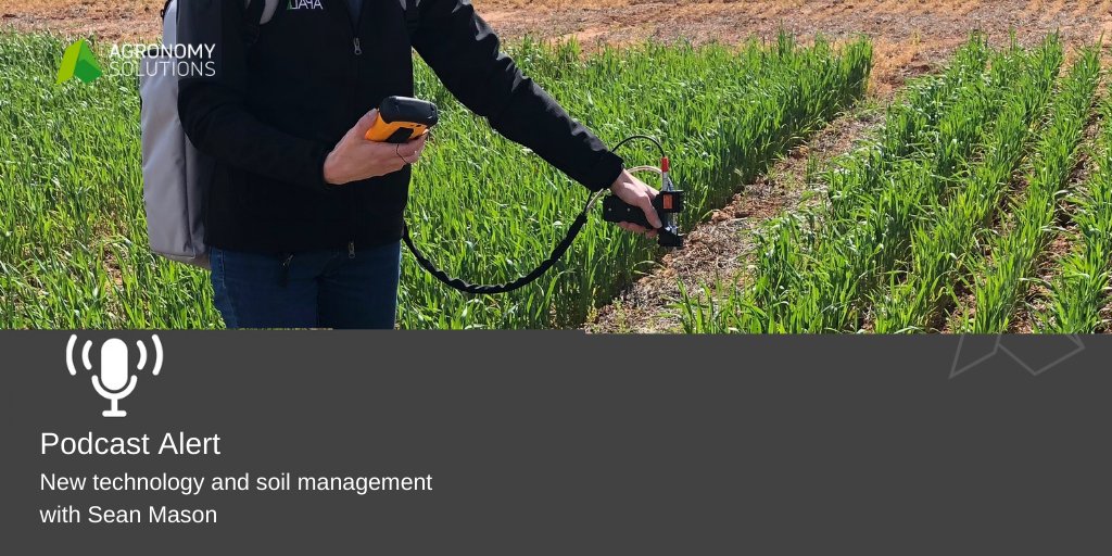AgSolutionsOz's tweet photo. New technology for nutrient monitoring?
@AgSolutionsOz Sean Mason and Sam Bald talk about the latest work being done in this area in our latest podcast episode.

https://t.co/8ToEYyWbCv

#ausag #podcast #soilnutrition https://t.co/tMK5o1womO