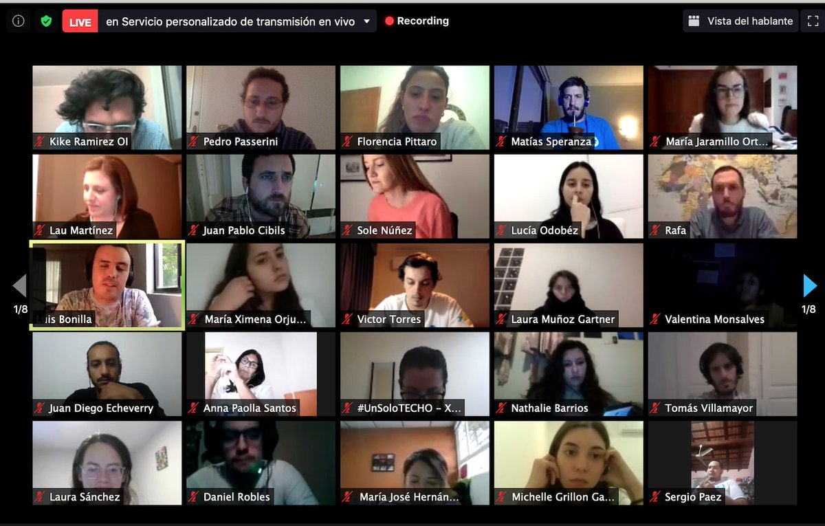 Cierra el 3er día en el encuentro #UnSoloTecho de <a href="/Techo/">TECHO</a> con la palabra de 5 personas q nos INSPIRAN desde lo q han hecho, desde lo que hacen y desde lo que harán xa vivir en un mundo + justo

Gracias <a href="/solenu/">Sole Núñez</a> <a href="/LauSMarti/">Laura Martinez</a> <a href="/ChopoUY/">chopouy</a> @lbonillaoa  <a href="/rafoachondo/">Rafa Achondo</a> x la humildad y sencillez