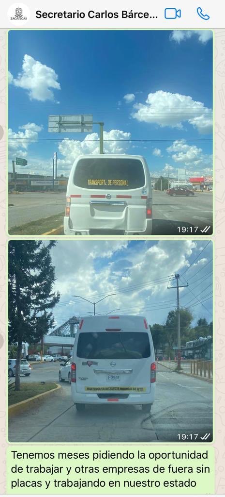 conatramzac's tweet photo. Los zacatecanos no tenemos oportunidad de trabajar en nuestro estado sr. Gobernador @ATelloC falta gestión de su administración o definitivamente se hicieron las oportunidades solo para sus funcionarios. @CBarcenaP @ https://t.co/8qjdnONMHr
