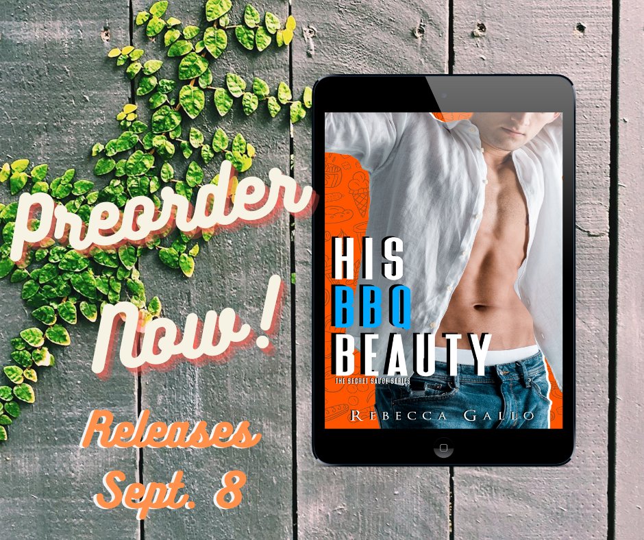 I do write books...sometimes! This second chance, standalone romance is lip-smackin' good! Preorder here before release on Sept. 8: mybook.to/hisbbqbeauty #KindleUnlimited #tbr #booklovers #RomanceReaders