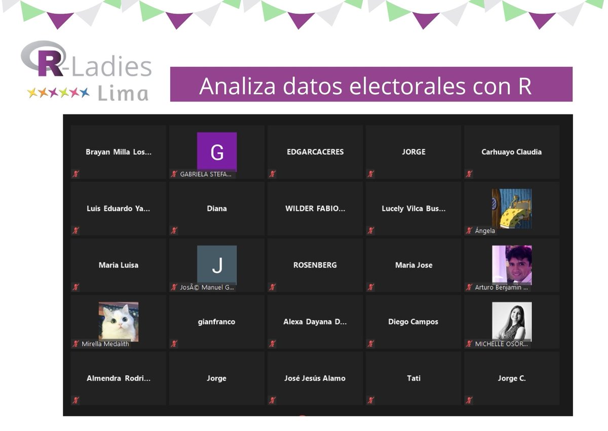 R-Ladies Lima tweet media