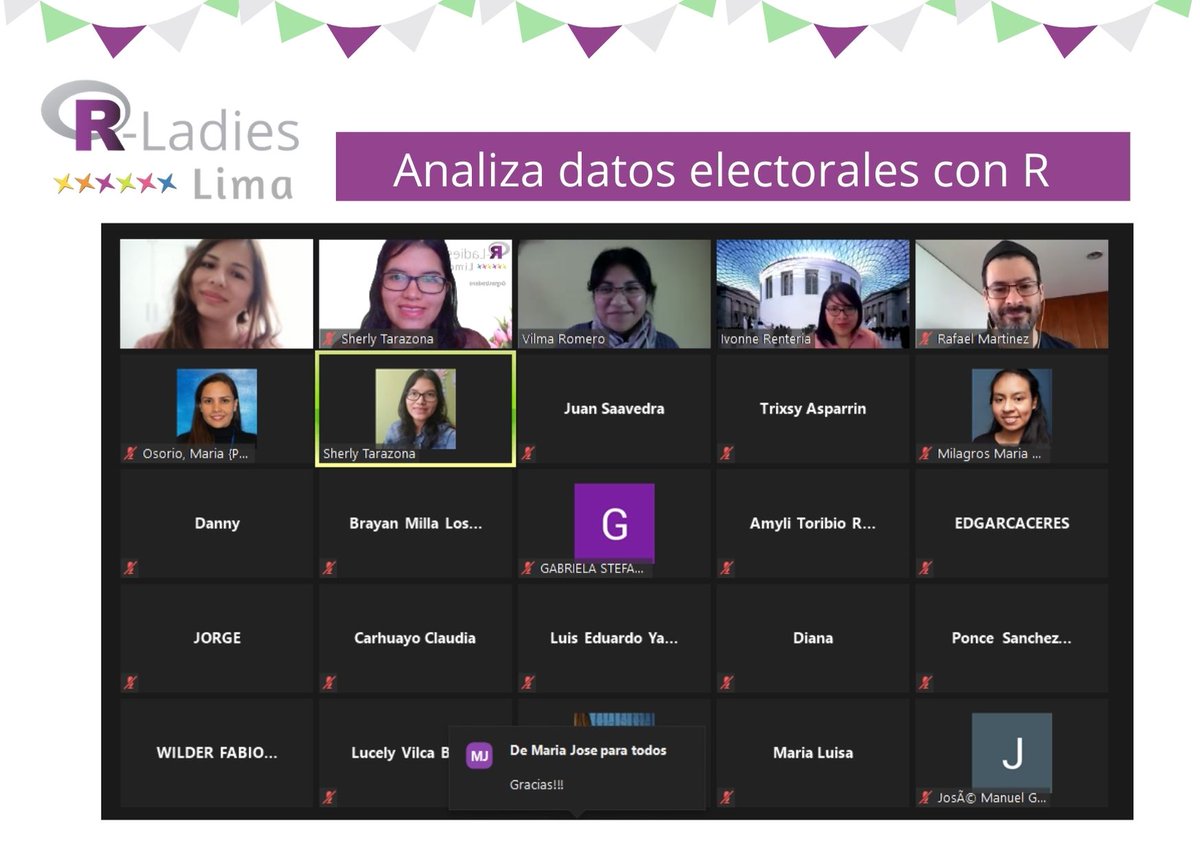 R-Ladies Lima tweet media