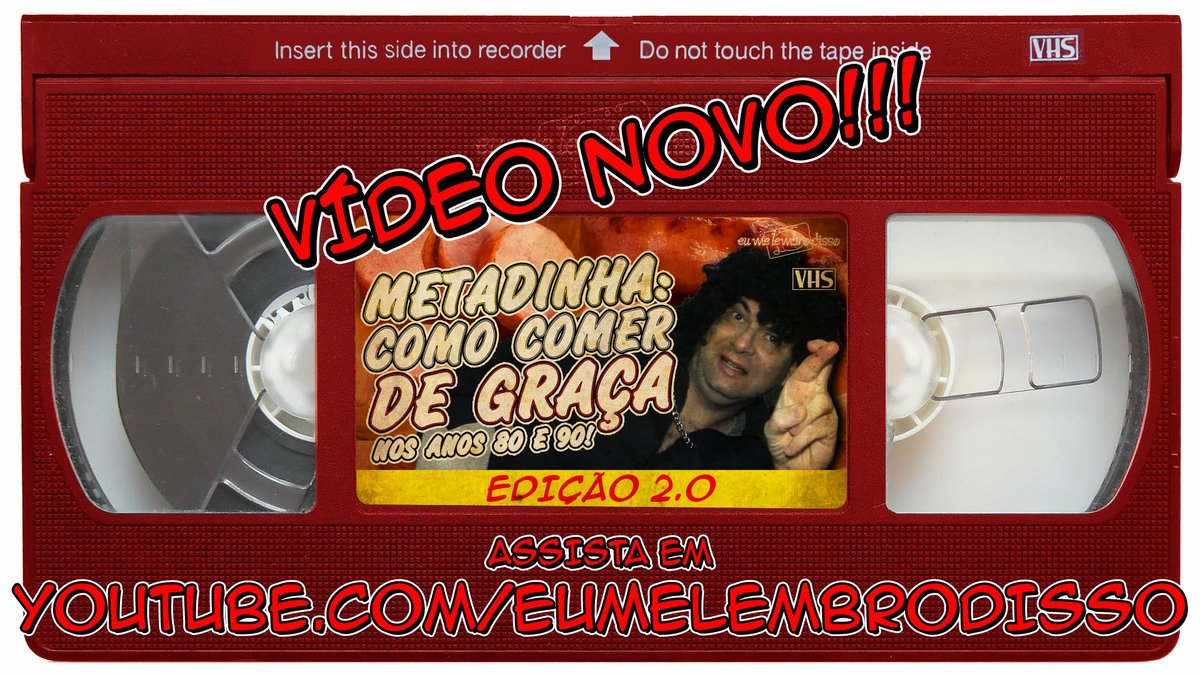 EuMeLembroDisto's tweet photo. Já ouviu falar em "#metadinha"!

O Canal #EuMeLembroDisso relembrou essa inusitada brincadeira há um ano atrás e esta semana lançou a versão 2.0 desse vídeo, agora mais ágil e focado!

Confira: https://t.co/AfErxAKXRy 🍛

#anos80 #80s #anos90 #90s #YouTube #youtuber https://t.co/A4AeD98Lp7