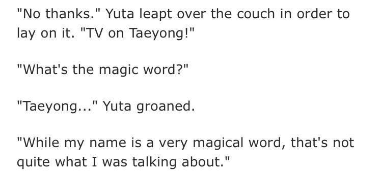 I am screenshotting every yutae interaction to say “good”