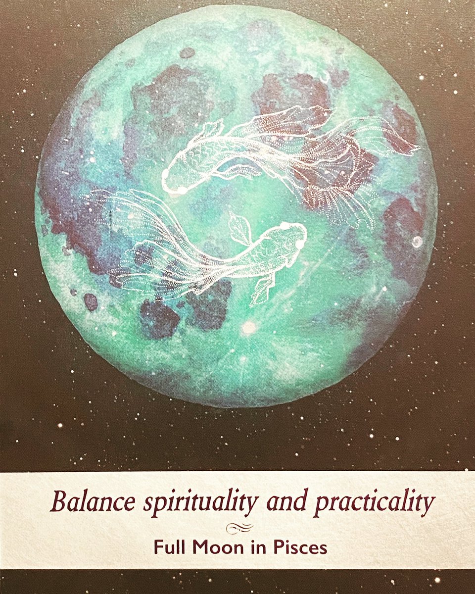  The Pisces Full Moon is tonight!   It is all about feeling your emotions, both good and bad, and letting everything come to the surface. This is a great time to connect with your intuition.