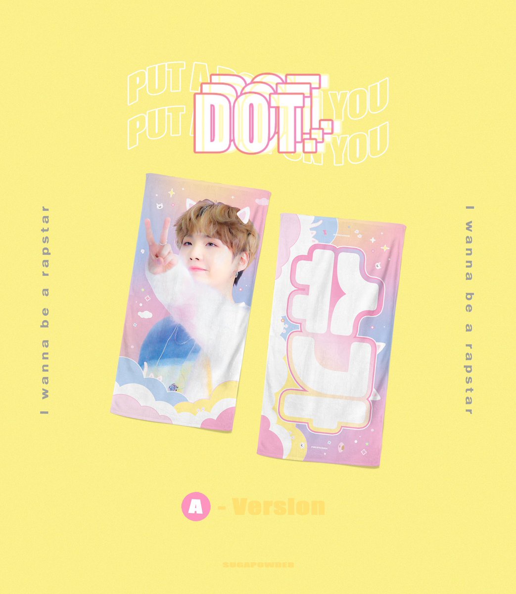 dot yoongi slogan (x1) $22.85