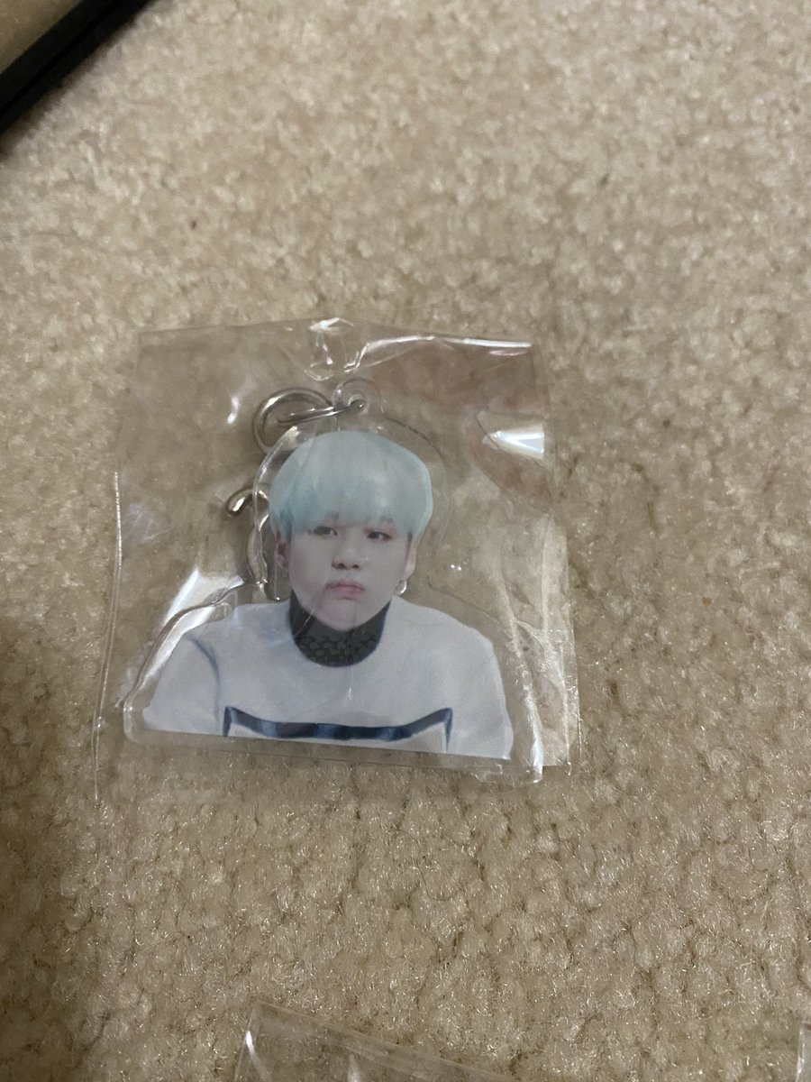 suga keyring (x1) $4.98this is just the keyring, no stickers
