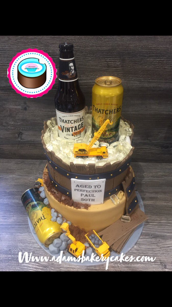 adamsbakerycake's tweet photo. 2 tier thatchers gold cake made to order 🍺 top tier ice barrel themed cake celebrating a 50th birthday 🍰!!
https://t.co/voL2MZYMIT #cakemakersheffield @southyorkshire #sheffieldissuper #cakes #massaticino #thatchers #beer https://t.co/IJKz9LfdHp
