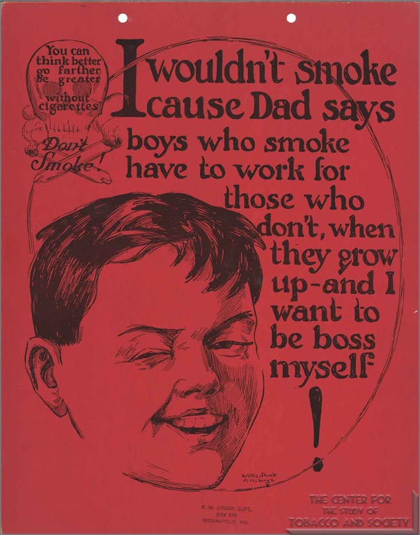 UA_CSTS's tweet photo. An example of one of Willis Shook's series of anti-smoking illustrations that could be reprinted in turn of the 20th century newspapers. Circa 1910.
   
https://t.co/lCMUIRHXHG https://t.co/OeuD3FQhBx