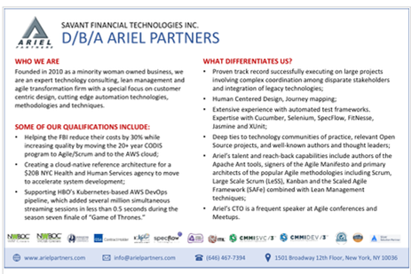 AmericanSBCC's tweet photo. Thank you to our SILVER sponsors for the upcoming NASA Spotlight Virtual on 9-9-20! @arielpartners and Infiltron Software Suite- @InfiltronApp https://t.co/YrWHEdT0k0