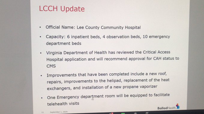 Ballad Health officials: Lee County Community Hospital to open Summer 2021  | WJHL | Tri-Cities News & Weather