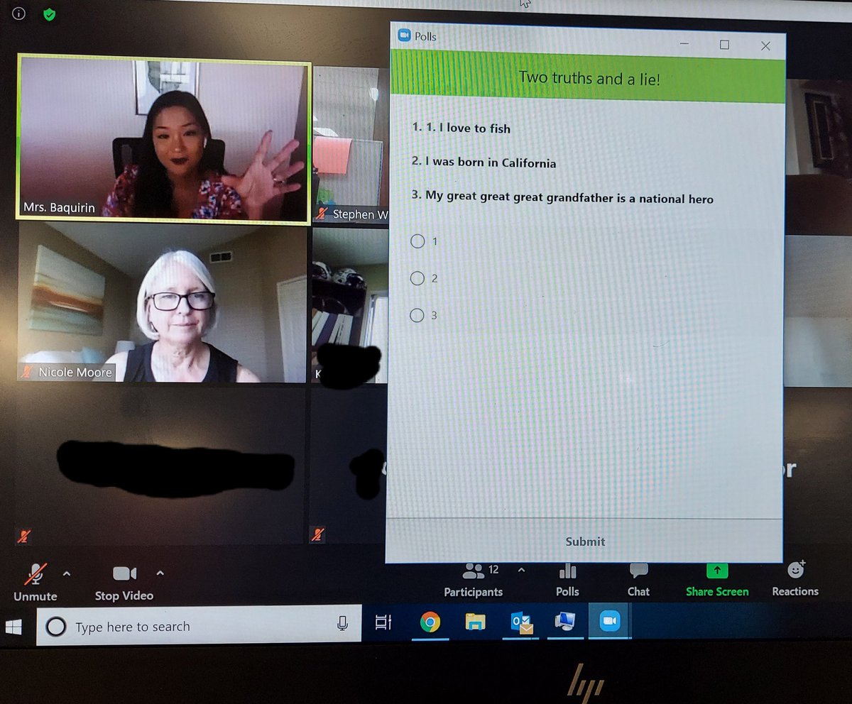 #PUSDBacktoSchool is starting out great for our SAI teachers at Black Mountain Middle School! Mrs. Patton getting to know students with a 1-word response game, and Mrs. Baquirin with two truths and a lie! <a href="/BMMSRaiders/">BMMSRaiders</a> <a href="/PowayUnified/">Poway Unified</a> <a href="/PattonTeach/">Brittany Patton</a>