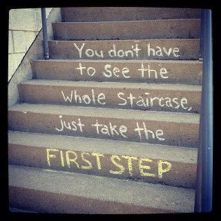 TESCounselors's tweet photo. Who knows where that first step will lead? #risktaker @TeasleyIB https://t.co/C6PACZbe44