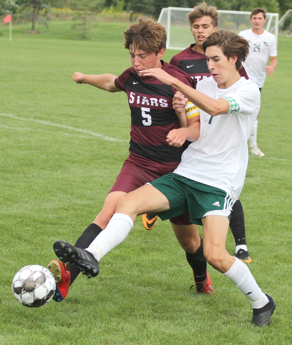 EricKraushar's tweet photo. BOYS SOCCER ROUNDUP
Late @HFFIRESoccer goal secures victory No. 100 for Jorge Oconitrillo in 3-2 decision over @swchssports 

Plus: SENIOR David Garcia does it again in @ChaskaBoySoccer win; Ben Giles scores winner for @ChanSoccerBoys 
https://t.co/YCHISIsHpd https://t.co/H58WTTevbu