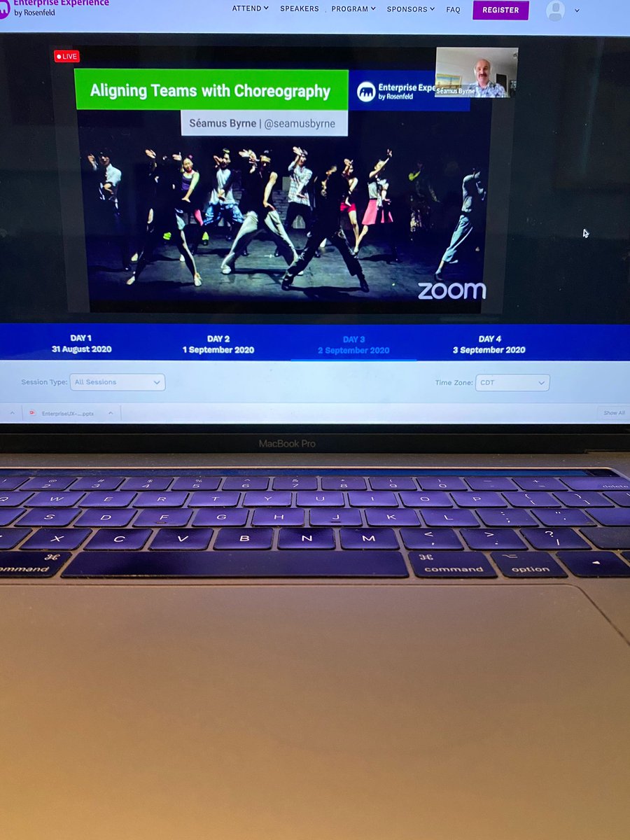 We were delighted to be featured in <a href="/SeamusByrne/">Séamus Byrne</a> talk at #EX2020 today. #Teamwork #Design #Strategy  #Choreography #UX #IrishDesign