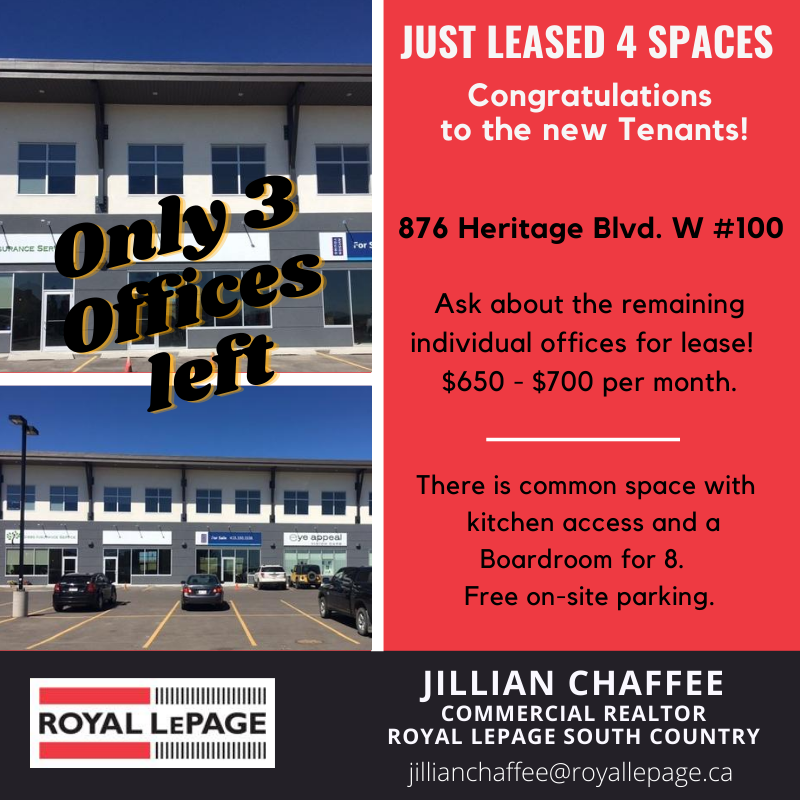 jillchaffee's tweet photo. Very affordable office space in a great location in West Lethbridge. High visibility from University Drive.
#officespacelethbridge #commercialrealestate #commercialrealtor #yql #westlethbridge #jillianchaffee https://t.co/GVHninfAV4