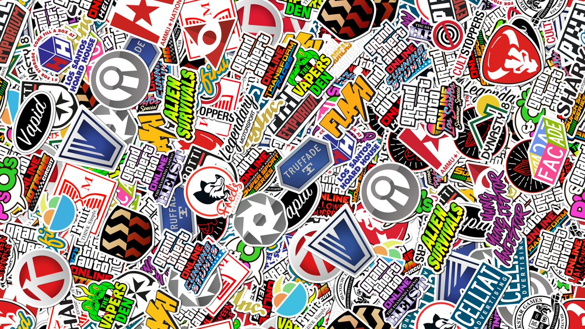 High-Quality Logos from the Grand Theft Auto \u0026 Red Read Universe can be  downloaded from here: https://t.co/WLzwTKu7Il Including: ∙ DLC Logos ∙  Minimap Icons ∙ Vehicle Badges ∙ Game Mode Logos And, image size:1200x675