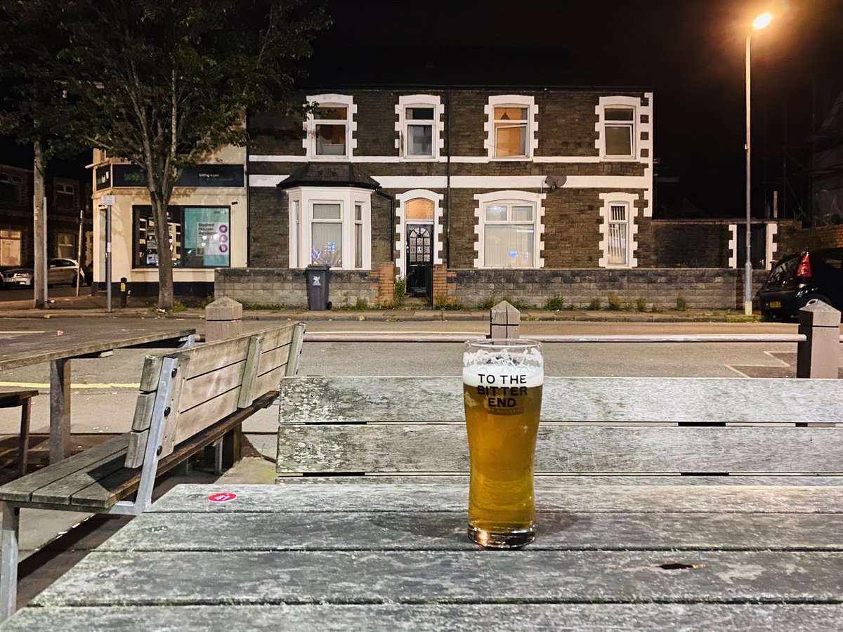 And to finish with:My solitary outdoor Placebo pint in uptown Cardiff, where I couldn’t apparently see any human around.  Tomorrow, some gems from Wales.Meanwhile, see you at the bitter end. #staycation  #viaggioinuk  #uktour  #britishtour  #ukstaycation  #britishsummer 