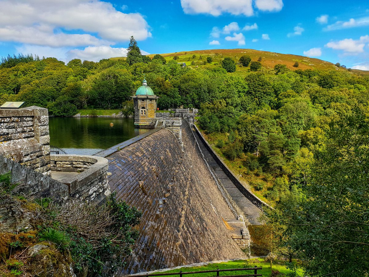 Pen-y-Garreg dam, opened 1904.